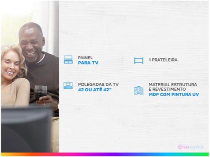 Imagem de Painel Flash  para TV até 47 Polegadas com Nicho - Artely