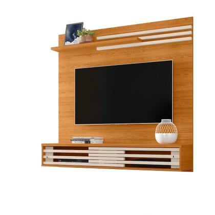 Imagem de Painel Frizz Sublime  para TV de até 55 polegadas - Cinamomo / Off White - Madetec