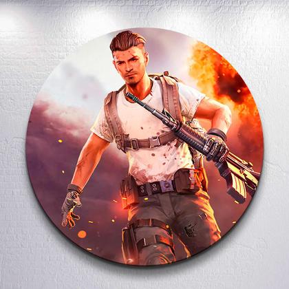 Imagem de Painel Game Booya Game Free Capa Grande e Mini Redondoda Estampa Sublimada Festa Infantil Menino