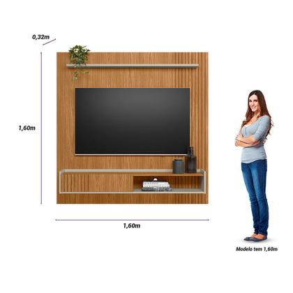 Imagem de Painel Home para TV 65 polegadas Dublin Linea Brasil