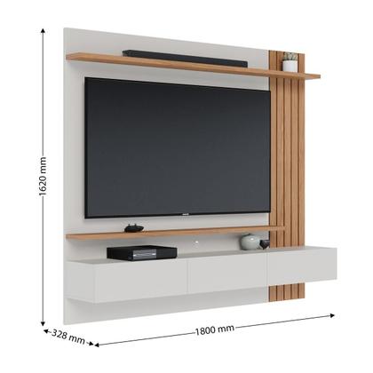 Imagem de Painel Home Suspenso 3 Portas Tv's 70" Juriti