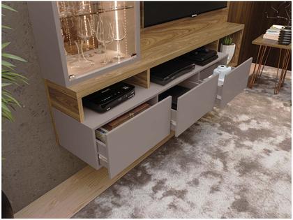 Imagem de Painel Home Suspenso Para TV até 70 Polegadas Wave Caemmun