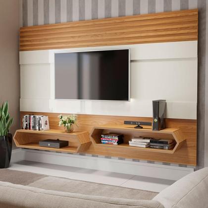 Imagem de Painel Home Theater 220cm x 150cm 75 Polegadas 100% Mdf