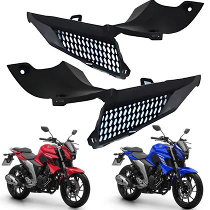Painel Interno Aba Tanque Acabamento Menor Fazer 250 Fz25 2018 2019 2020 2021 2022 2023 2024 - Paramotos Imagem de Painel Interno Aba Tanque Acabamento Menor Fazer 250 Fz25 2018 2019 2020 2021 2022 2023 2024