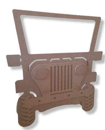 Imagem de Painel Jeep Cenário Foto Resistente Festa Decoração Mdf Cru