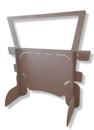 Imagem de Painel Jeep Cenário Foto Resistente Festa Decoração Mdf Cru