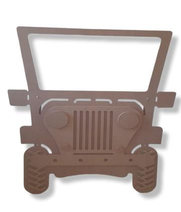 Imagem de Painel Jeep Cenário Foto Resistente Festa Decoração Mdf Cru