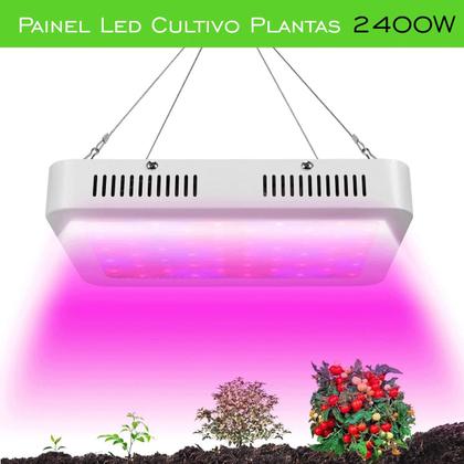 Imagem de Painel Led Cultivo Plantas 2400w Indoor Grow Full Spectrum