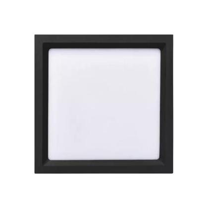 Imagem de Painel Led Embutir Quadrado Recuado 24W 3000K Preto Stella