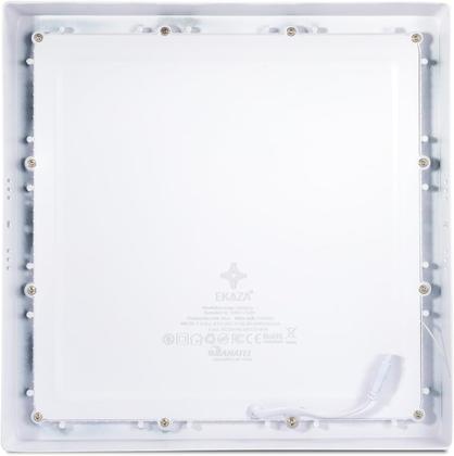 Imagem de Painel LED Inteligente Sobrepor Quadrado 24W RGB Dimerizável Wi-Fi Alexa Google EKHM-T2024SQ 30x30