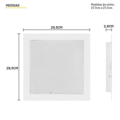 Imagem de Painel LED Taschibra Lys 24W Quadrado Embutir