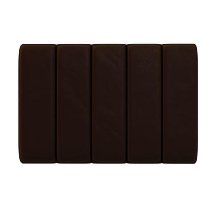 Imagem de Painel Modulado Nashira 100 / N-027 Veludo Marrom Chocolate