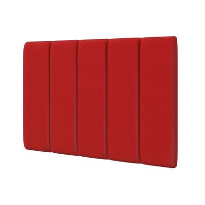 Imagem de Painel Modulado Nashira 60x20 Cm / A-020 Couro Vermelho