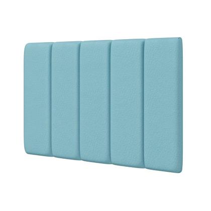 Imagem de Painel Modulado Nashira 60x20 Cm / A-043 Couro Azul Bebê