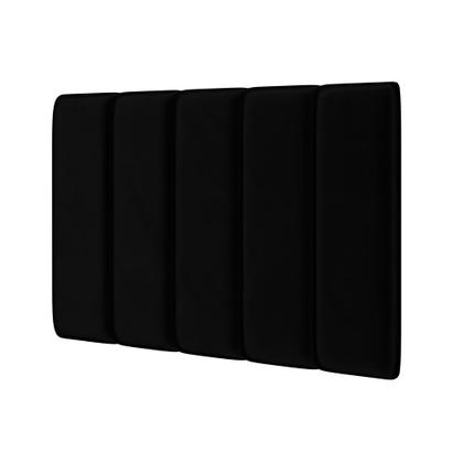 Imagem de Painel Modulado Nashira 60x20 Cm / N-024 Veludo Preto