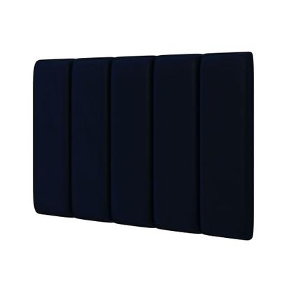 Imagem de Painel Modulado Nashira 60x20 Cm / N-025 Veludo Azul Marinho