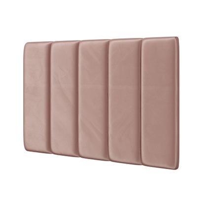 Imagem de Painel Modulado Nashira 60x20 Cm / N-031 Veludo Rosê Claro