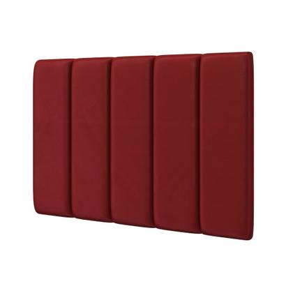 Imagem de Painel Modulado Nashira 60x20 Cm / N-033 Veludo Vermelho