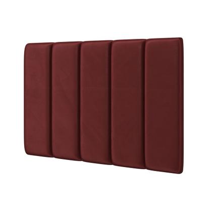 Imagem de Painel Modulado Nashira 60x20 Cm / N-034 Veludo Bordô