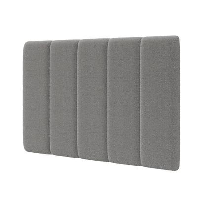 Imagem de Painel Modulado Nashira 60x20 Cm / N-038 Bouclê Cinza