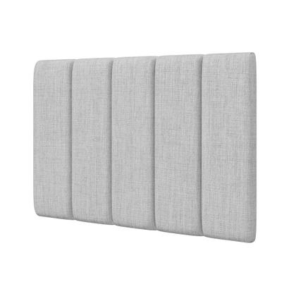 Imagem de Painel Modulado Nashira 60x20 Cm / N-040 Linho Cinza Claro