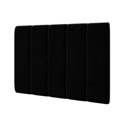 Imagem de Painel Modulado Nashira 60x20 Cm / Z-005 Sued Preto
