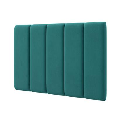 Imagem de Painel Modulado Nashira 60x20 Cm / Z-016 Sued Azul Turquesa 