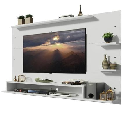 Imagem de Painel Para Até 60 Polegadas Madesa Alfa - Branco Branco