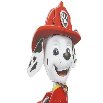 Imagem de Painel para Decoração Festa Patrulha Canina Marshall em EVA 1 Uni Piffer - Inspire sua Festa Loja