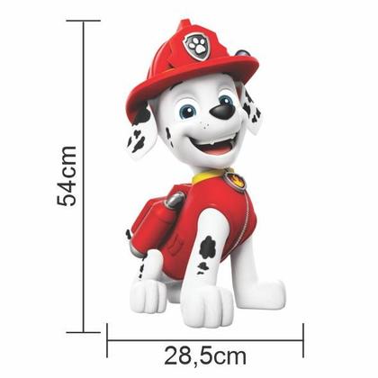 Imagem de Painel para Decoração Festa Patrulha Canina Marshall em EVA 1 Uni Piffer - Inspire sua Festa Loja