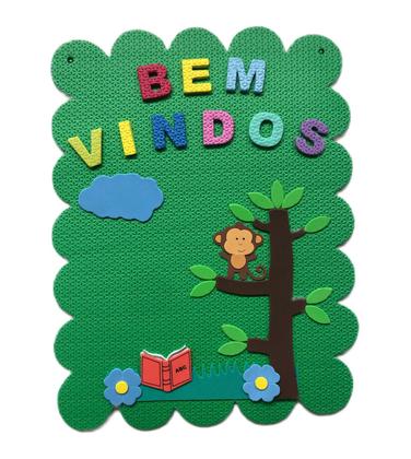 Imagem de Painel Para Decoração Sala De Aula - Bem Vindos