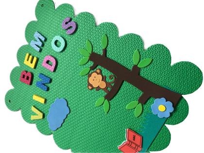 Imagem de Painel Para Decoração Sala De Aula - Bem Vindos