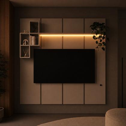 Imagem de Painel para TV 55 Polegadas com LED 180cm Nexus Arenas