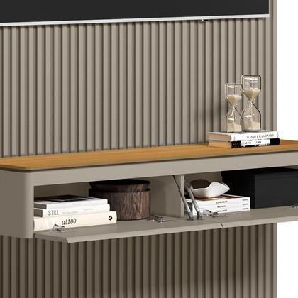 Imagem de Painel para Tv 60 Polegadas com Led Ripado Modular