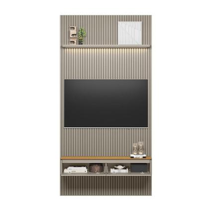 Imagem de Painel para Tv 60 Polegadas com Led Ripado Modular
