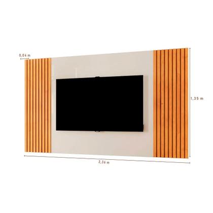 Imagem de Painel Para TV 65 Polegadas Vertex Ripado Mavaular