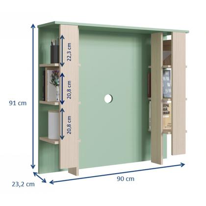 Imagem de Painel para TV até 32 Polegadas 91cmx90cm com Nichos