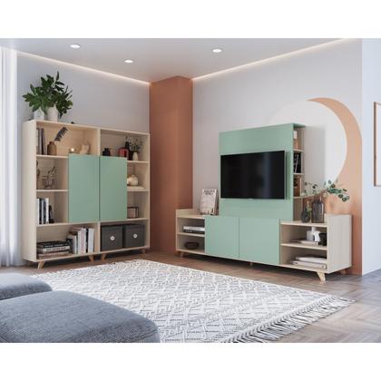 Imagem de Painel para TV até 32 Polegadas 91cmx90cm com Nichos