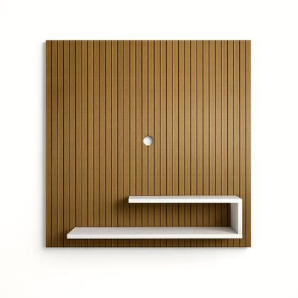 Imagem de Painel Para Tv Até 32 Polegadas Com Prateleira Liso e Ripado