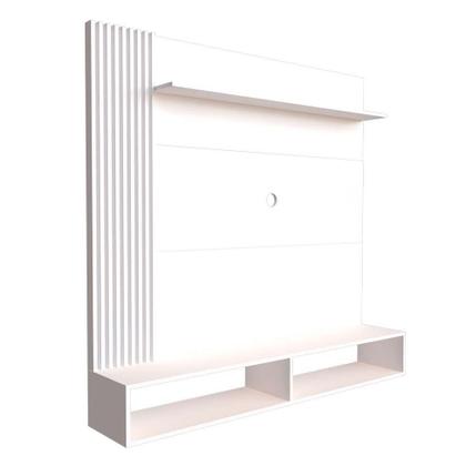 Painel para TV até 42 Polegadas Sand Branco - Bramov Imagem de Painel para TV até 42 Polegadas Sand Branco
