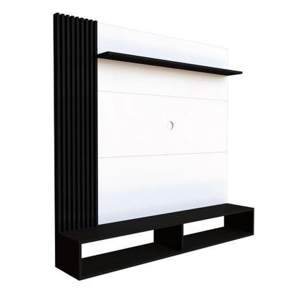 Imagem de Painel para TV até 42 Polegadas Sand Branco e Preto