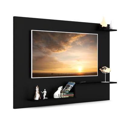 Imagem de Painel para TV Até 43 Polegadas Denver 3 Prateleiras Preto - Jcarvalho