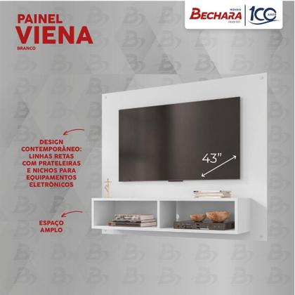 Imagem de Painel para TV até 43 Polegadas Viena Bechara