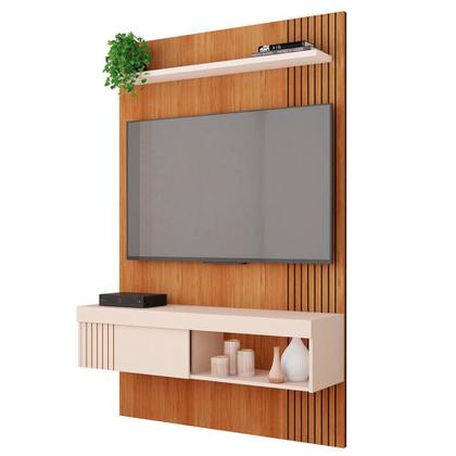 Imagem de Painel para TV Até 45 Polegadas Moon Marrom Caemmun
