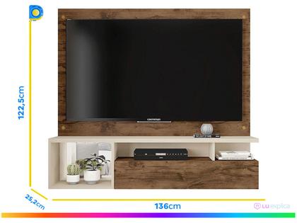 Imagem de Painel para TV até 55” Caemmun Black 19