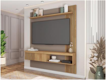 Painel para TV até 55” Caemmun Jade 1 Prateleira Imagem de Painel para TV até 55” Caemmun Jade 1 Prateleira
