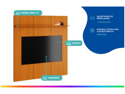 Imagem de Painel para TV até 55" EDN Móveis Avant 1.4