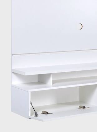 Imagem de Painel para TV Até 55 Polegadas 130cm Mdf Branco Veneza - On Móveis