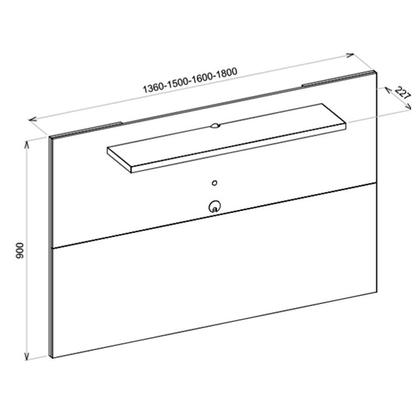 Imagem de Painel Para TV Até 55 Polegadas 4 em 1 Multiplus Off White