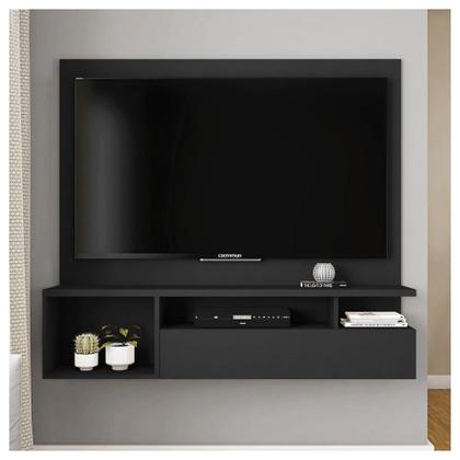 Imagem de Painel Para TV Até 55 Polegadas Black Preto Caemmun